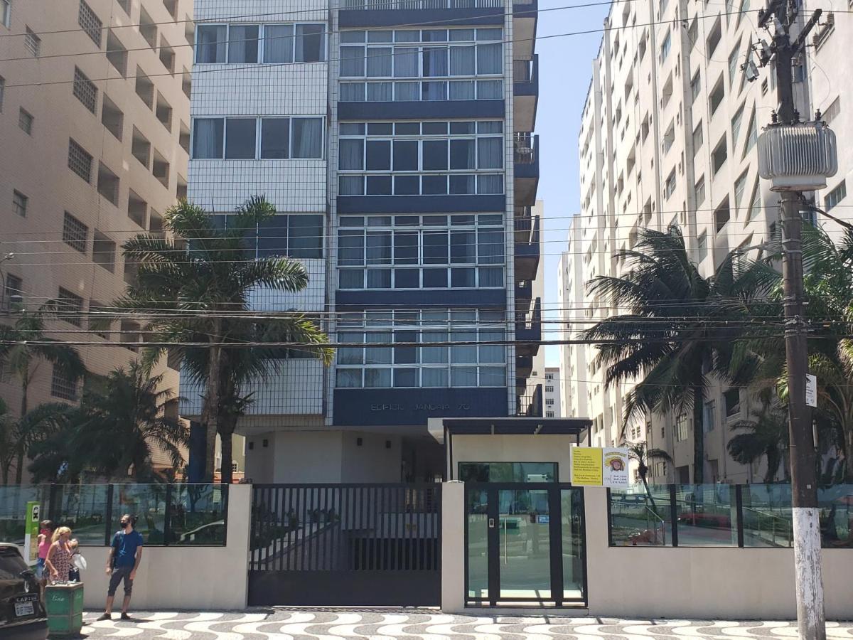 Apto Gonzaga Frente Ao Mar Wi-fi Apartamento